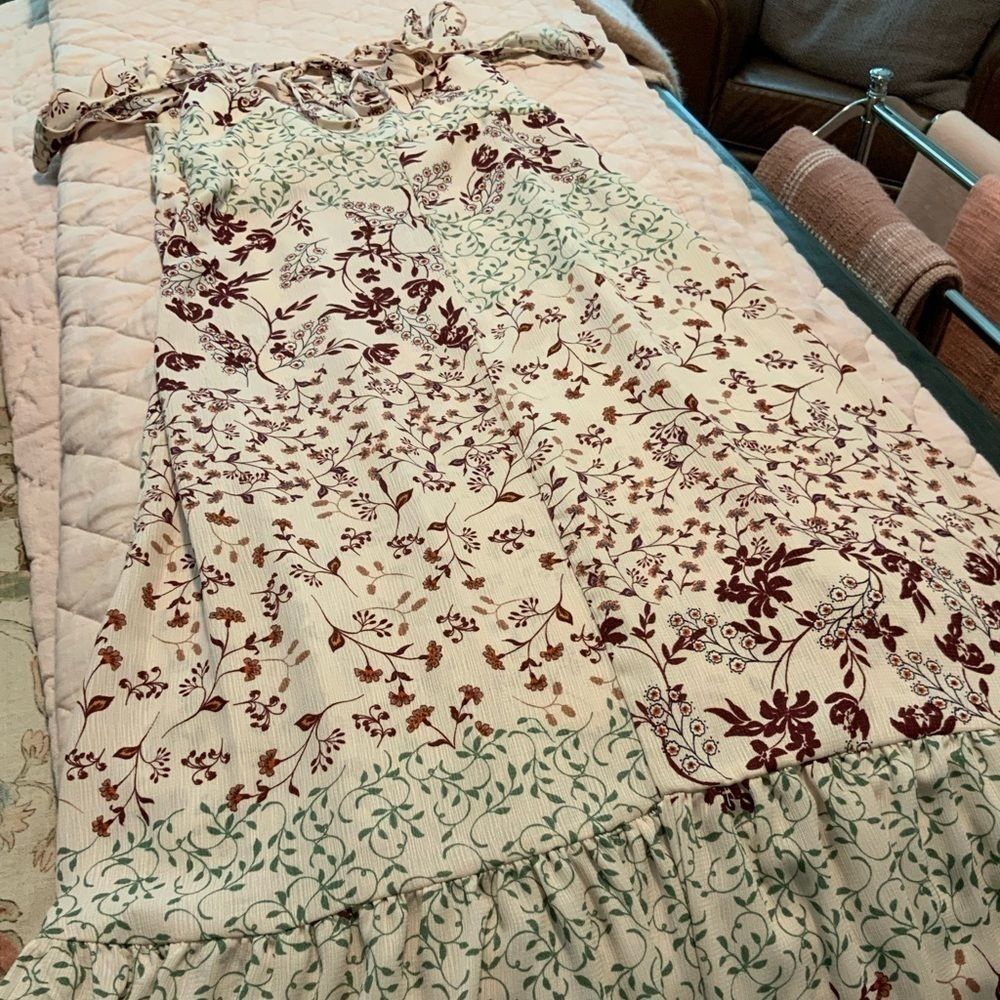 Xhilaration long flowy dress size M - Picture 5 of 7